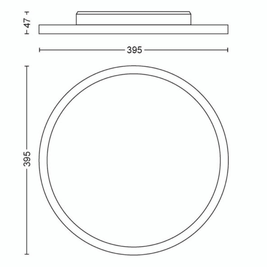 Philips - LED Dimbar taklampa Hue LED/19W/230V 2200-6500K + fjärrkontroll