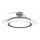Philips - LED dimbar taklampa med fläkt BLISS LED/35W/230V svart + fjärrkontroll