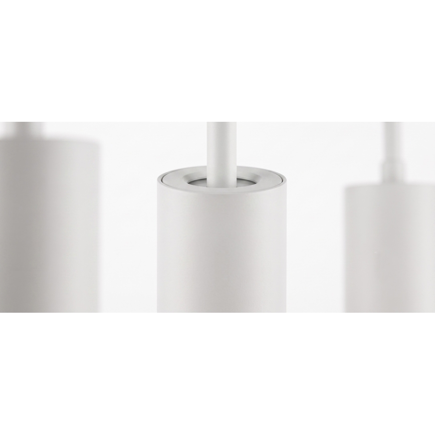 Philips - LED RGBW dimbar pendellampa på vajer för skensystemet EASYLINK HUE, 3×GU10 (4,7 W/230 V), 2200–6500 K, 1 m, vit + Hue Bridge