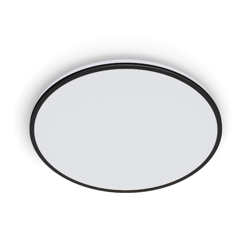 Philips - LED Dimbar taklampa SCENE SWITCH LED/18W/230V diameter 30 cm 2700K svart