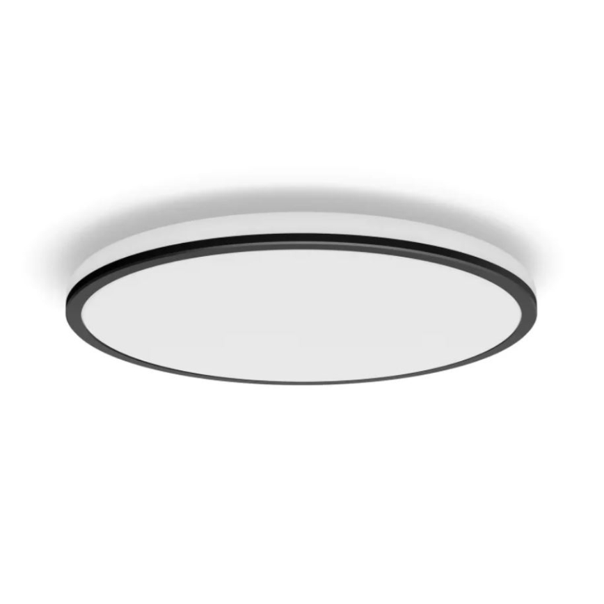 Philips - LED Dimbar taklampa SCENE SWITCH LED/18W/230V diameter 30 cm 2700K svart