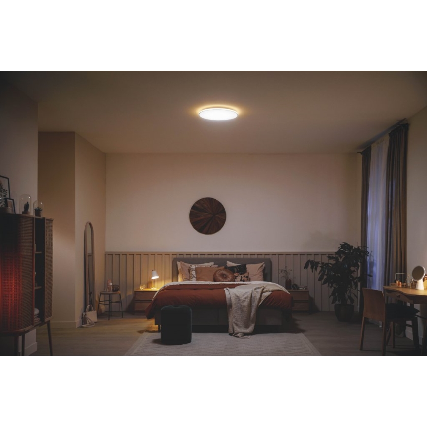 Philips - LED Dimbar taklampa SCENE SWITCH LED/18W/230V diameter 30 cm 2700K vit