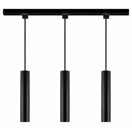 Philips - LED RGBW dimbar pendellampa med vajer för skensystemet EASYLINK HUE 3xGU10/4,7W/230V 2200–6500K 1 m svart