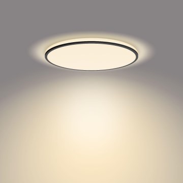 Philips - LED Dimbar taklampa SCENE SWITCH LED/22W/230V diameter 40 cm 2700K svart