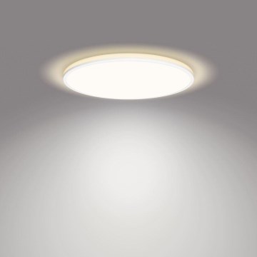 Philips - LED Dimbar taklampa SCENE SWITCH LED/22W/230V diameter 40 cm 4000K vit