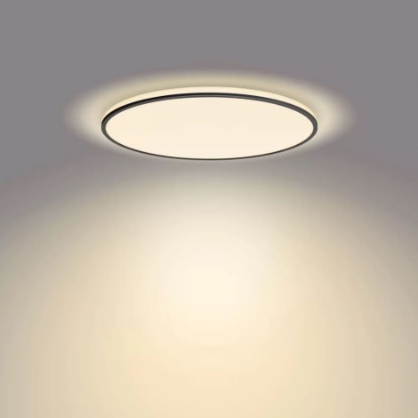Philips - LED Dimbar taklampa SCENE SWITCH LED/36W/230V diameter 50 cm 2700K svart