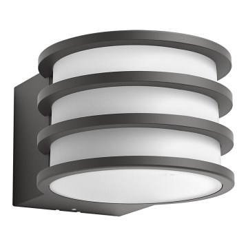 Philips - LED dimbar utomhusvägglampa Hue LUCCA 1xE27/9,5W/230V IP44