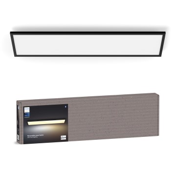Philips - LED Dimbart takarmatur Hue AURELLE LED/39W/230V 2200-6500K 120x30 cm svart