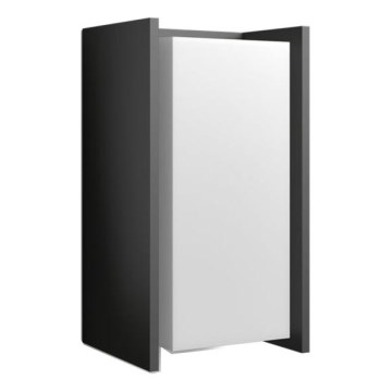 Philips - LED-dimbart utomhusvägglampa Hue TURACO White And Color Ambiance 1xE27/8,1W/230V 1000-20000K