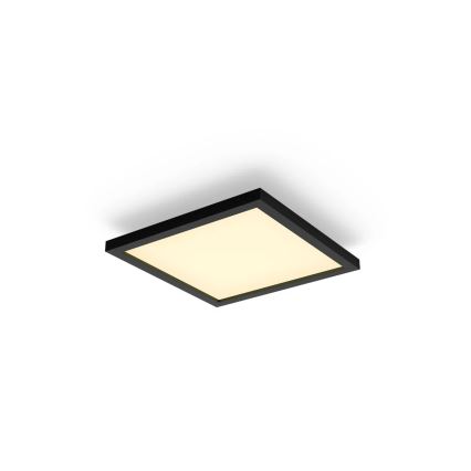 Philips - dimbar LED-taklampa Hue AURELLE LED/19W/230V 2200-6500K 30x30 cm svart