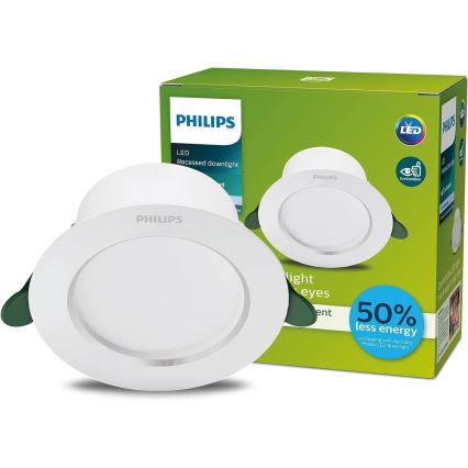 Philips - LED infälld belysning LED/4,8W/230V 3000K