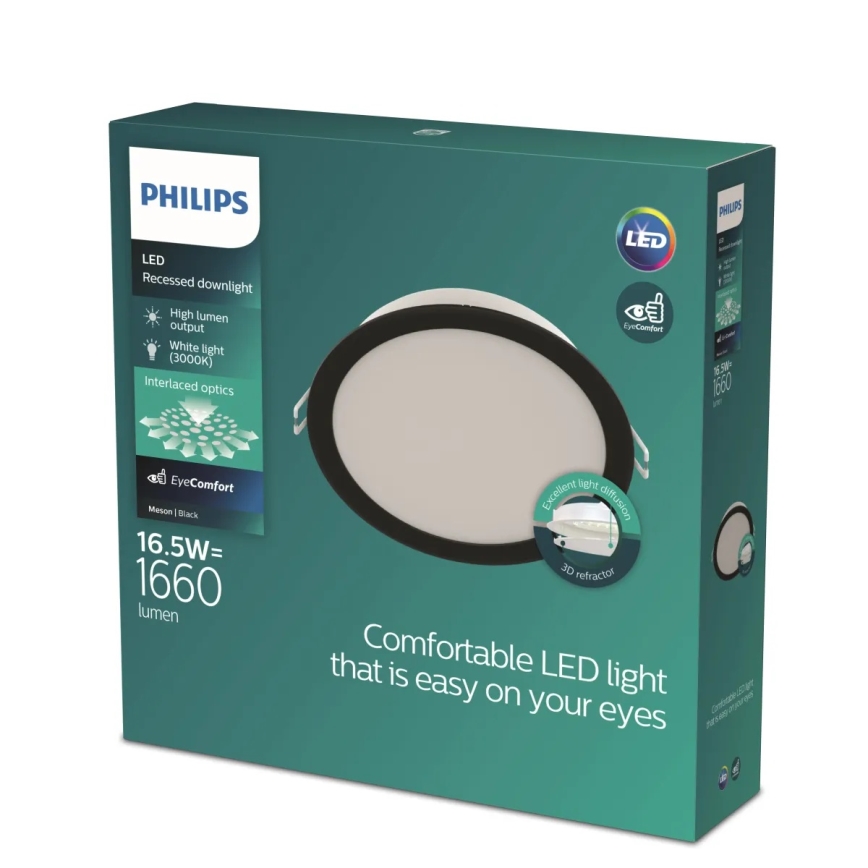 Philips - LED-infälld takarmatur MESON LED/16,5W/230V 3000K