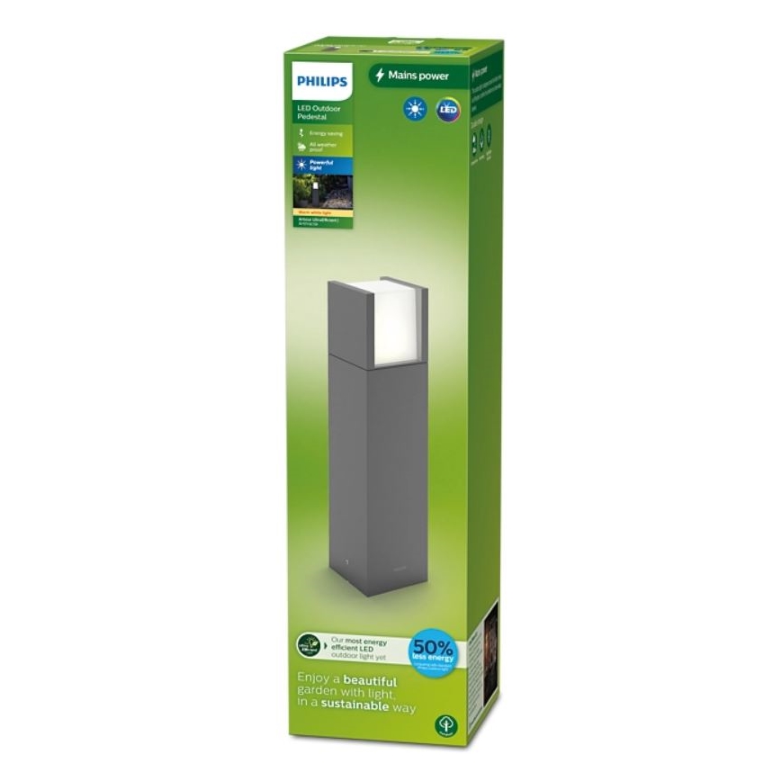 Philips - LED-lampa för utomhusbruk ARBOUR LED/3,8W/230V 40 cm 2700K IP44