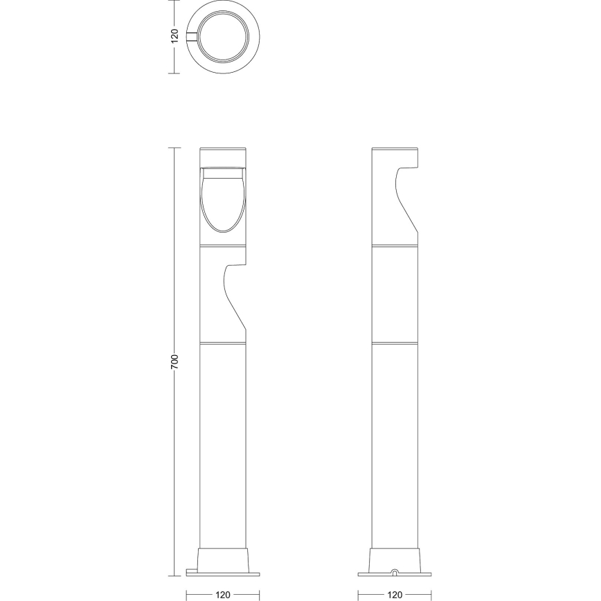 Philips - LED-lampa för utomhusbruk GARDENLINK DESI LED/1,5W/24V 2700K IP44