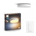 Philips - LED ljusreglerad badrumslampa  Hue DEVERE LED/19,2W/230V IP44 diameter  381 mm 2200-6500K + fjärrkontroll