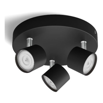 Philips - LED ljusreglerad spotlight 3xLED/4,5W/230V