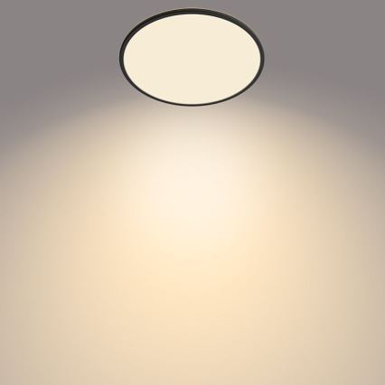 Philips - LED ljusreglerad utomhusbelysning SUPERSLIM SCENE SWITCH LED/15W/230V IP54 svart
