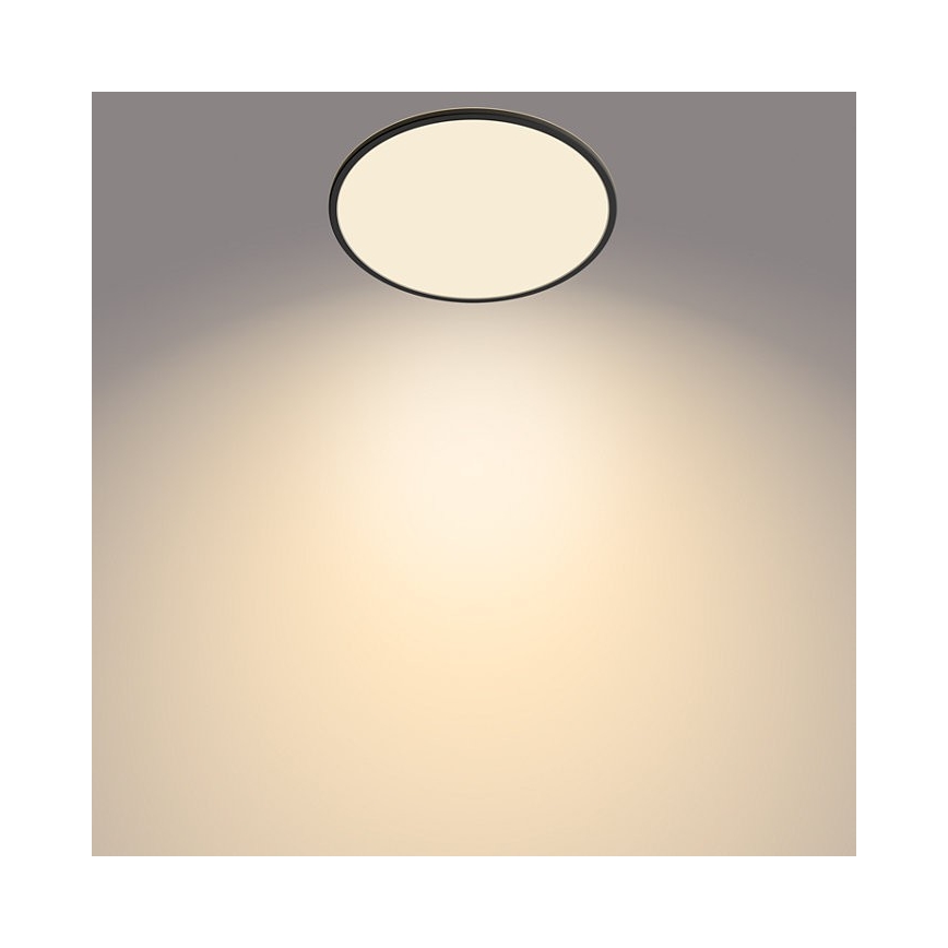 Philips - LED ljusreglerad utomhusbelysning SUPERSLIM SCENE SWITCH LED/15W/230V IP54 svart