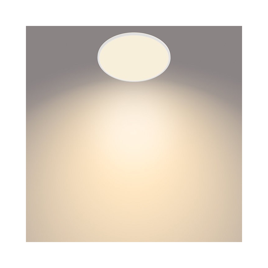 Philips - LED ljusreglerad utomhusbelysning SUPERSLIM SCENE SWITCH LED/15W/230V IP54 vit