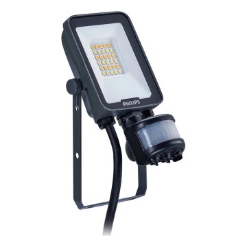 Philips - LED-reflektor med rörelse- och skymningssensor LEDINAIRE ALL-IN LED/10W/230V 3000/4000/6500K IP65