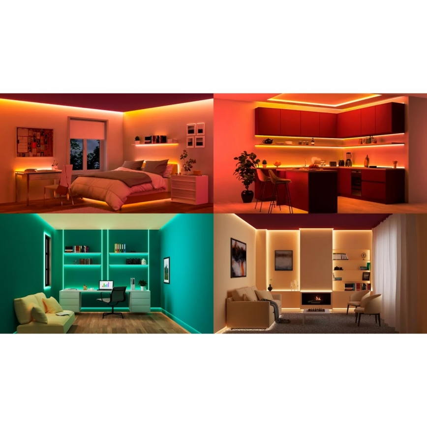 Philips - LED RGB dimbar LED-remsa SMART STRIP 5m LED/7W/230V 2200-6500K Wi-Fi