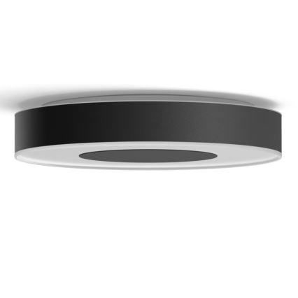 Philips - RGB-LED dimbar takarmatur Hue INFUSE LED/52,5W/230V 2000-6500K Ø 425 mm svart