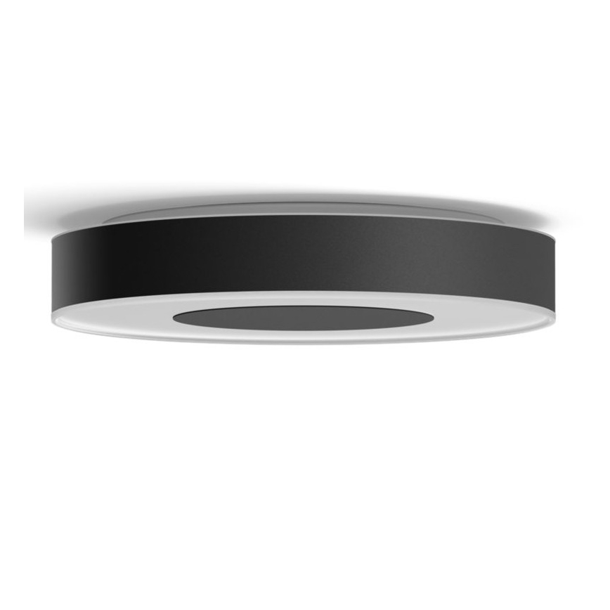 Philips - RGB-LED dimbar takarmatur Hue INFUSE LED/52,5W/230V 2000-6500K Ø 425 mm svart