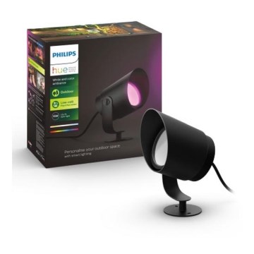 Philips - LED RGB Dimbar utomhuslampa Hue LILY LED/15W/230V IP65
