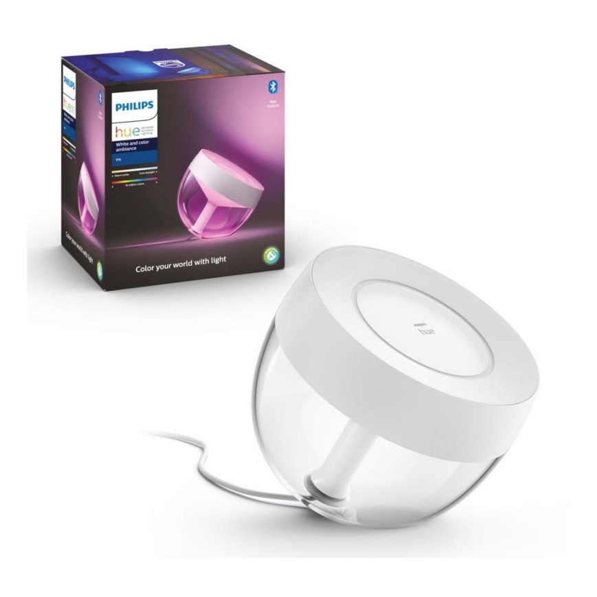 Philips - LED RGB Dimbart bordslampa Hue IRIS LED/8,2W/230V 2000-6500K vit