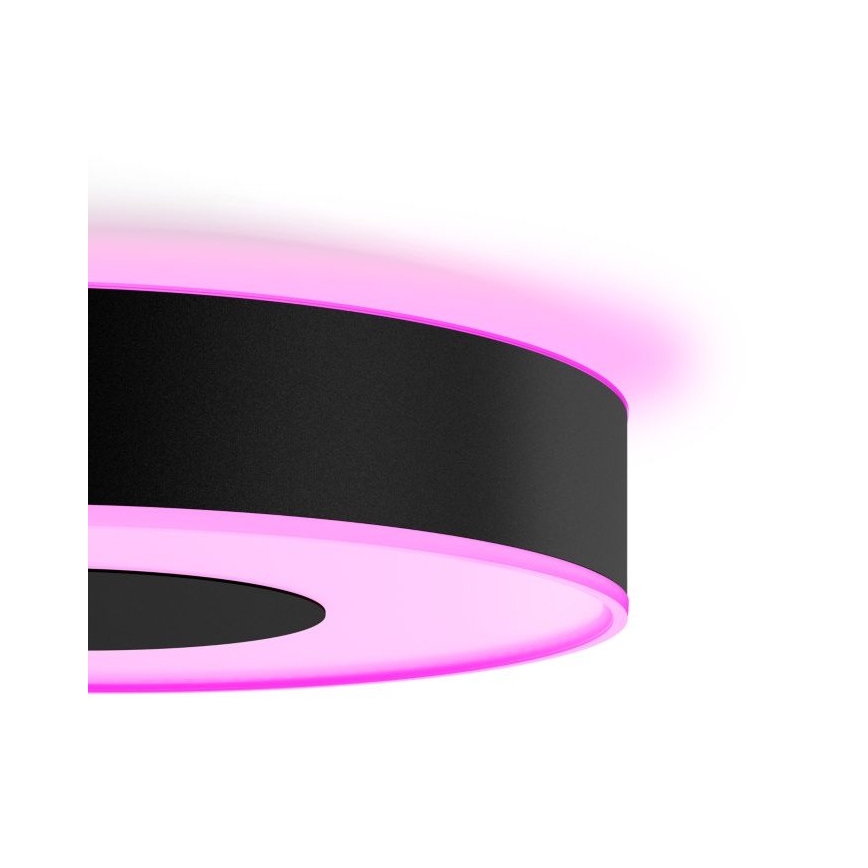 Philips - LED RGB Dimbart takarmatur Hue INFUSE LED/33,5W/230V 2000-6500K Ø 381 mm svart