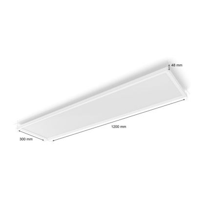 Philips - LED RGB Ljusreglerad panel Hue White And Color Ambiance LED/60W/230V 2000-6500K