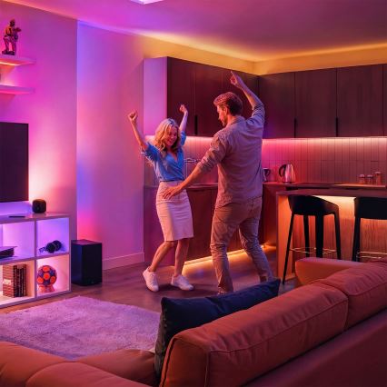 Philips - SMART dimmbar LED-bordslampa RGB+TW/9W/230V 2200-6500K Wi-Fi
