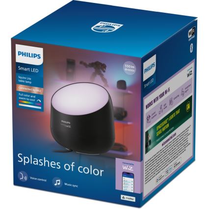 Philips - SMART dimmbar LED-bordslampa RGB+TW/9W/230V 2200-6500K Wi-Fi