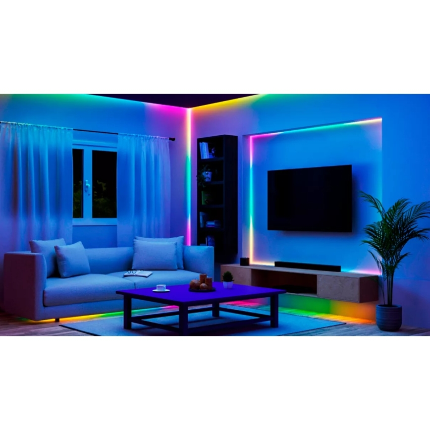 Philips - LED RGBIC dimbar LED-remsa SMART STRIP 2x5m LED/21W/230V 2700-6500K Wi-Fi