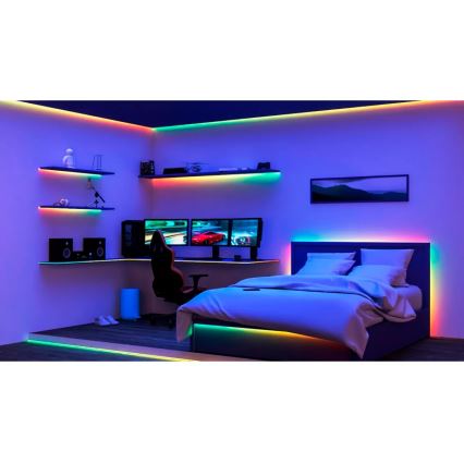 Philips - Dimbart LED RGBIC-remsa SMART STRIP 4 m LED/12 W/230 V 2700–6500 K Wi‑Fi