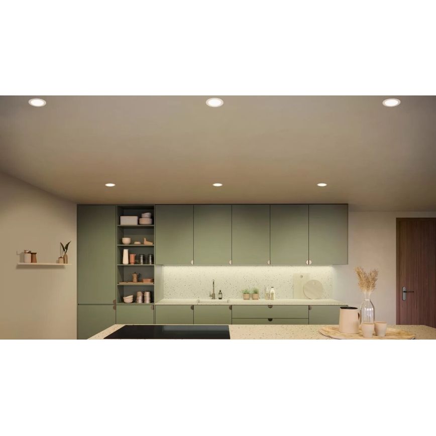 Philips - LED RGBW Ljusreglerad hängande badrumslampa Hue SLIM LED/12W/230V IP44 2200-6500K