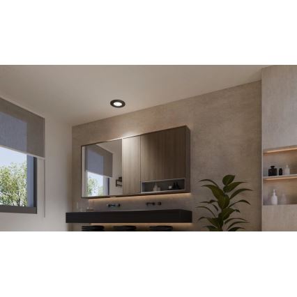 Philips - LED RGBW Ljusreglerad hängande badrumslampa Hue SLIM LED/12W/230V IP44 2200-6500K