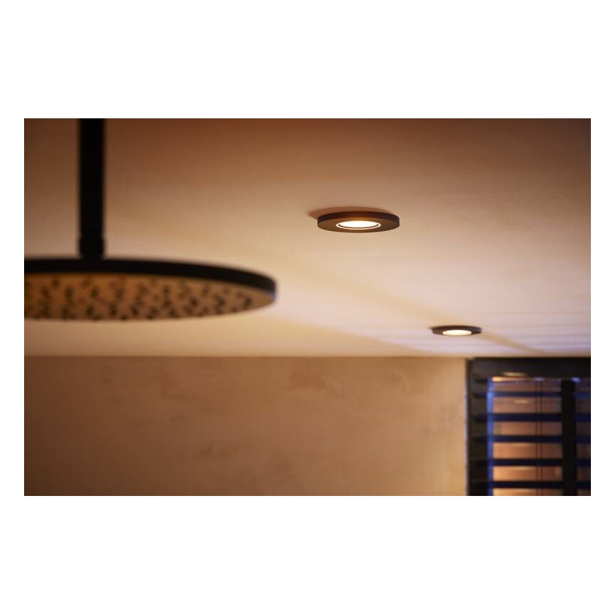 Philips-LED RGBW Dimbar badrumslampa Hue XAMENTO GU10/5,7W/230V IP44