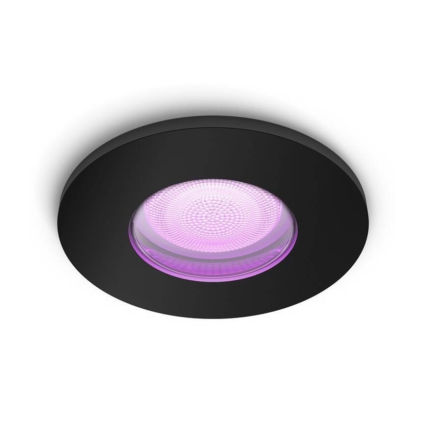 Philips-LED RGBW Dimbar badrumslampa Hue XAMENTO GU10/5,7W/230V IP44