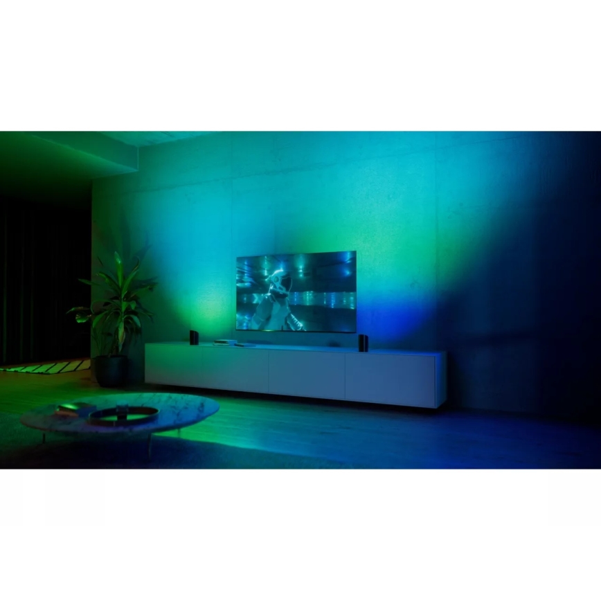 Philips - Hue PLAY RGBW LED dimbar projektionsarmatur LED/20W/230V 2000–6500K svart