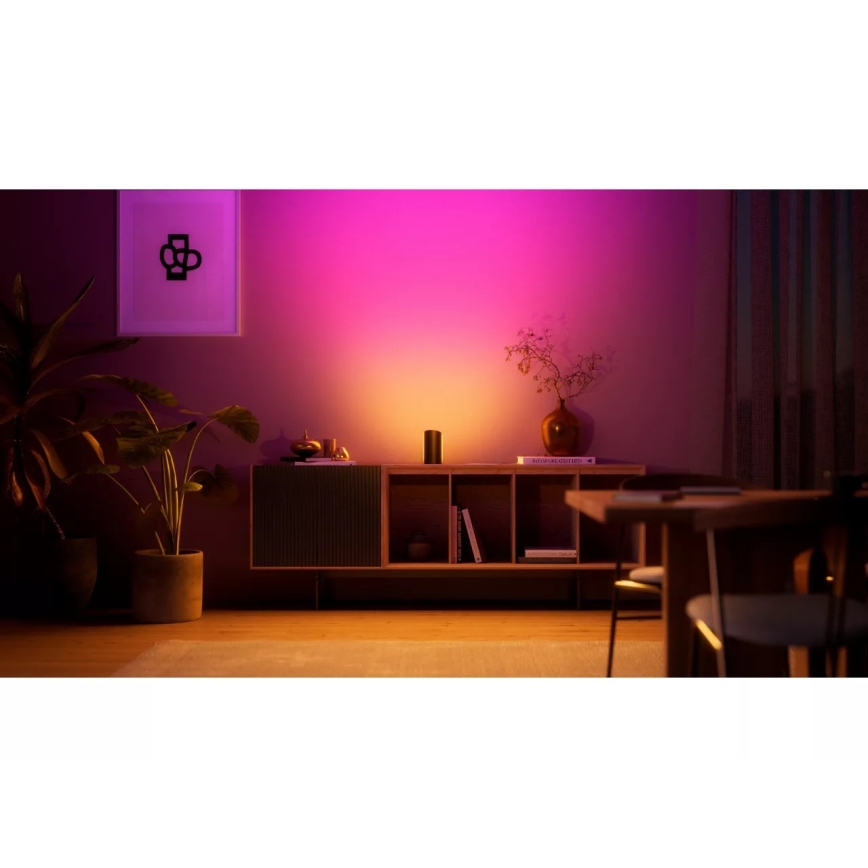 Philips - Hue PLAY RGBW LED dimbar projektionsarmatur LED/20W/230V 2000–6500K svart