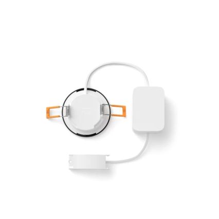 Philips - LED RGBW dimbar infälld badrumsdownlight Hue SLIM LED/8,3W/230V 1000-20000K svart P44