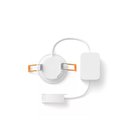 Philips - LED RGBW dimbar infälld badrumsarmatur Hue SLIM LED/8,3W/230V 1000-20000K vit IP44