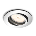 Philips - LED RGBW dimbar infälld downlight DONEGAL 1xGU10/4,8W/230V + fjärrkontroll