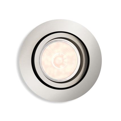 Philips - LED RGBW dimbar infälld downlight DONEGAL 1xGU10/4,8W/230V + fjärrkontroll