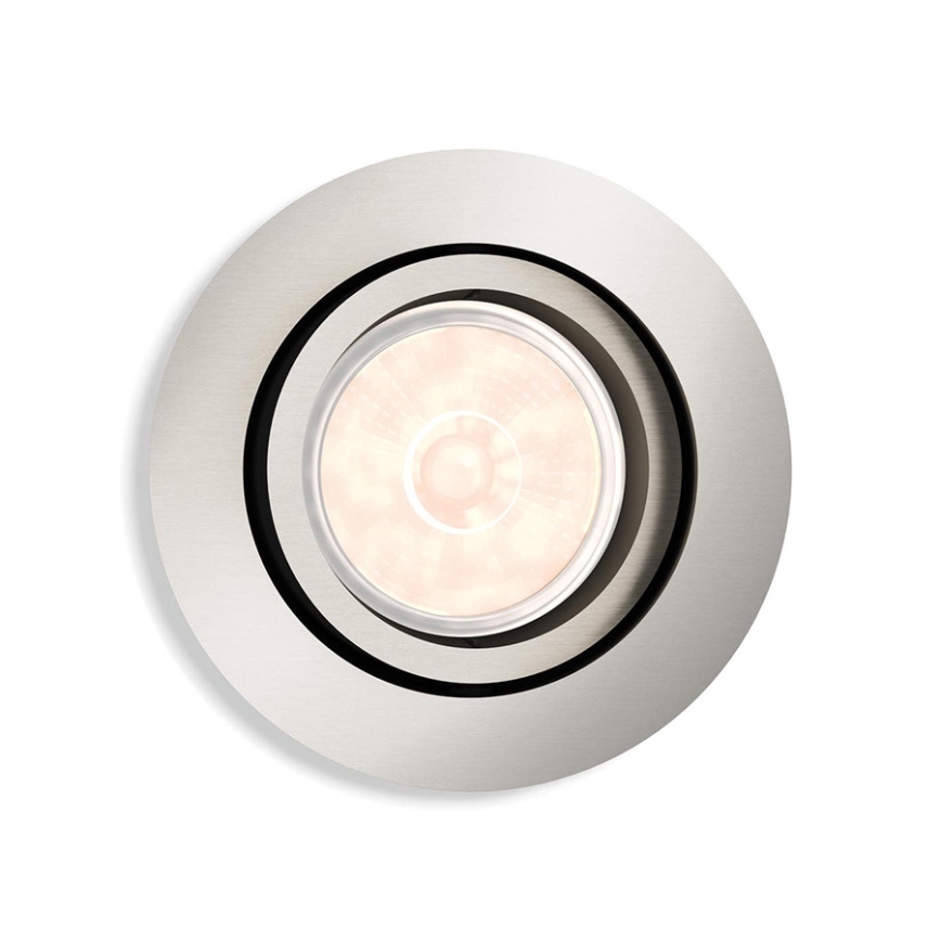 Philips - LED RGBW dimbar infälld downlight DONEGAL 1xGU10/4,8W/230V + fjärrkontroll