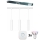 Philips - LED RGBW dimbar pendellampa på vajer för skensystemet EASYLINK HUE, 3×GU10 (4,7 W/230 V), 2200–6500 K, 1 m, vit + Hue Bridge