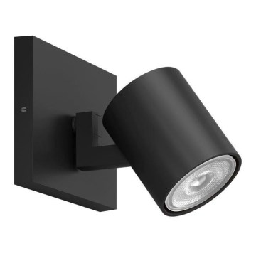 Philips - LED RGBW dimbar spotlampa RUNNER 1xGU10/6,5W/230V 2700-6500K svart