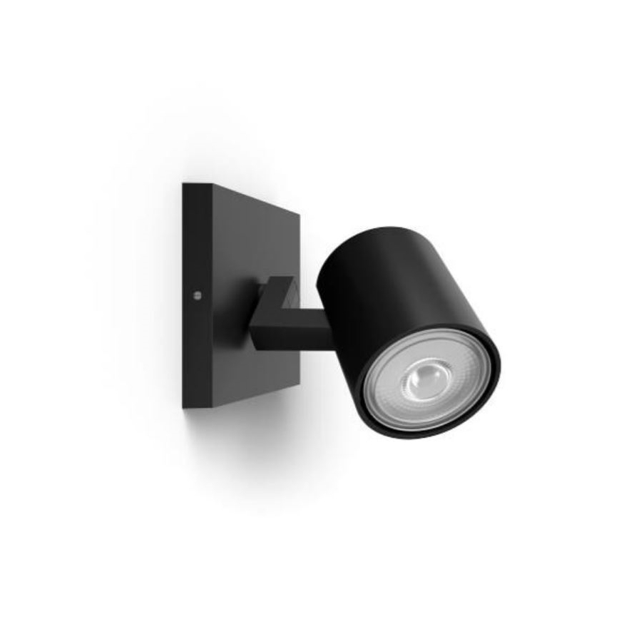 Philips - LED RGBW dimbar spotlampa RUNNER 1xGU10/6,5W/230V 2700-6500K svart