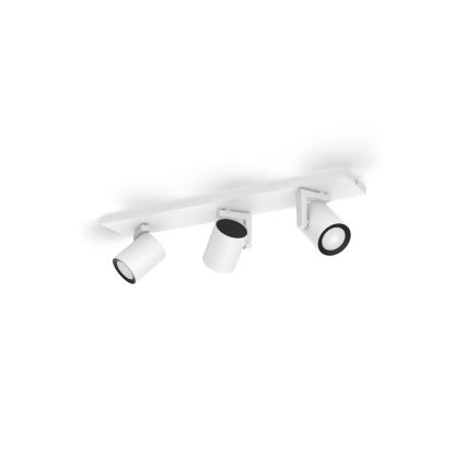 Philips - LED RGBW Dimbar spotlight Hue ARGENTA 3xGU10/4,2W/230V 2000-6500K